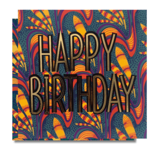 Happy Birthday Vibe Birthday Card