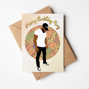 Black Man Birthday Card