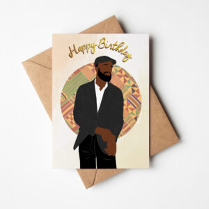 Black Man Birthday Card