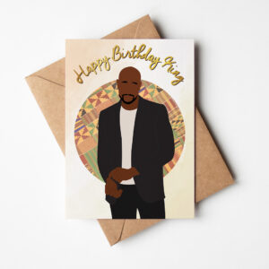 Black Man 'Issac' Birthday Card