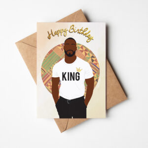 Black Man Birthday Card