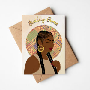 Chelsea’s Stitch Braids – Black Woman Birthday Card