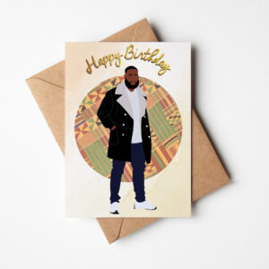 Black Man 'Alastair' Birthday Card
