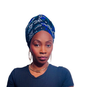 IDIA Elegant African Style Headwrap - Royal Blue