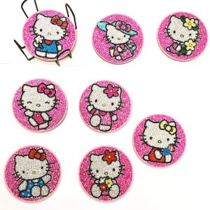 Hello Kitty coasters x 8