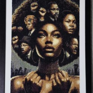 Juneteenth Pride Diamond Art Design