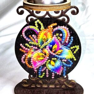 Lotus Tea Lite Candle Holder