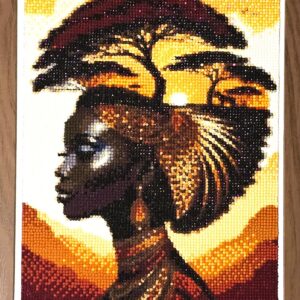 Roots African Beauty Wall Print