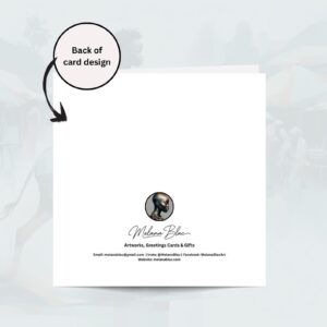 Black Girl 21st Birthday Card