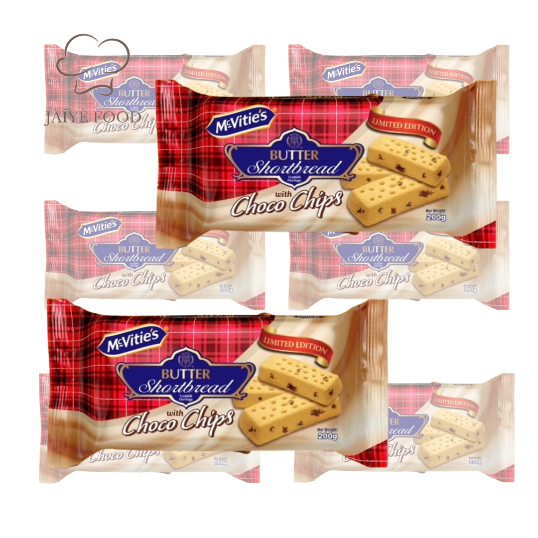 McVitie's All Butter Shortbread with Chocolate Chips (100g)
