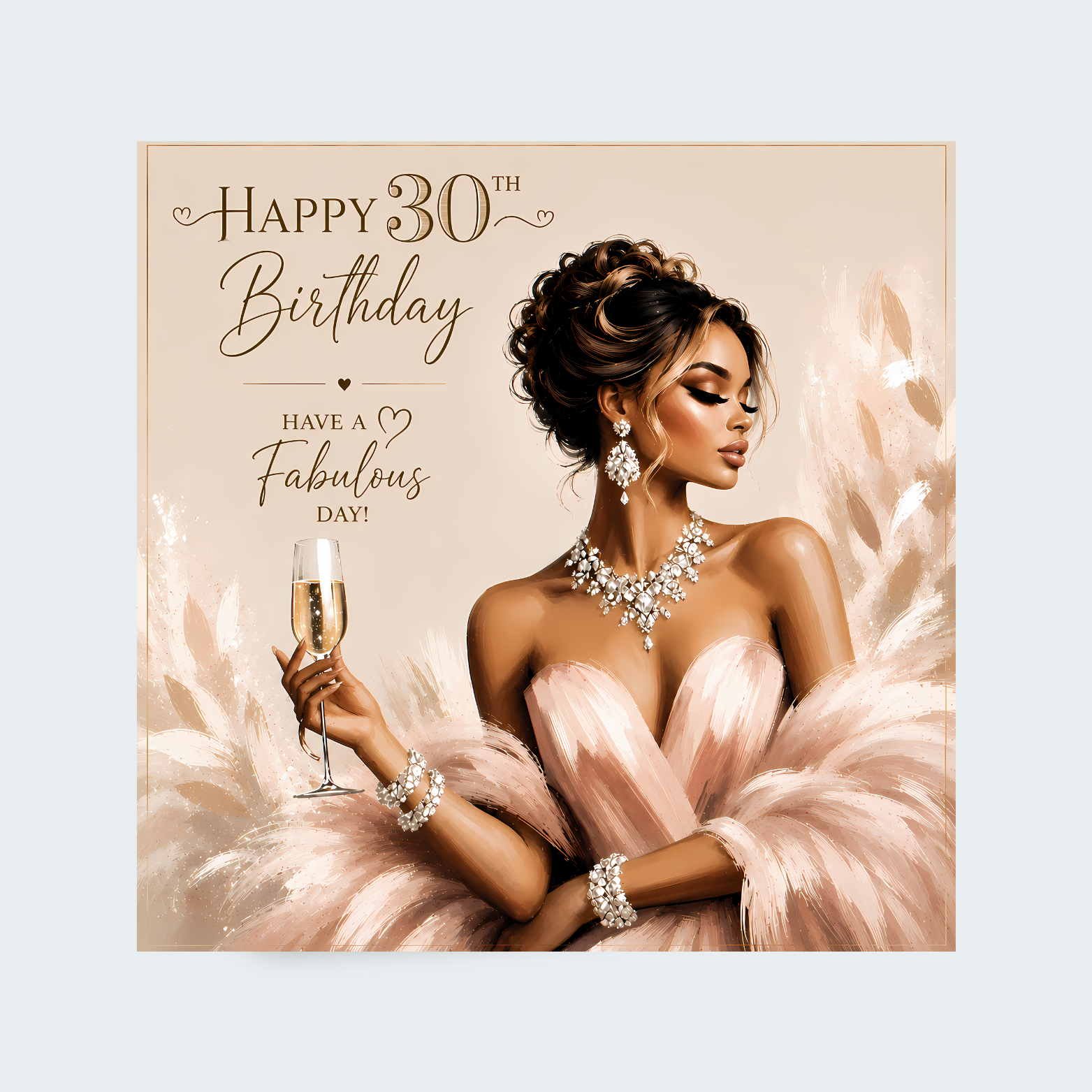 1 Luxury Fashion Birthday Card Collection