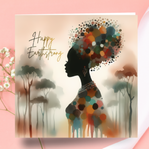Vibrant Earthstrong Celebration Card