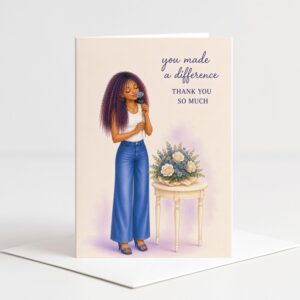 Thank You Card for Someone Special appreciation greeting card