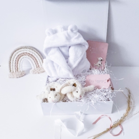 Pink Baby Travel Gift Set Box