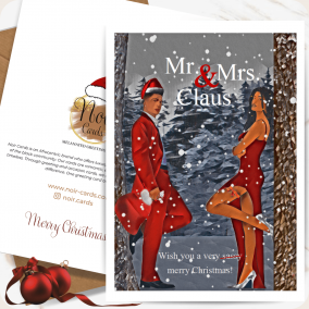 Mr&Mrs Claus – Christmas Card