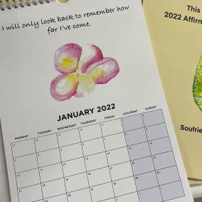 This is your year – 2022 Affirmations Calendar
