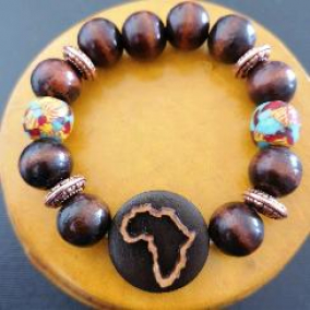 Bracelet africa map