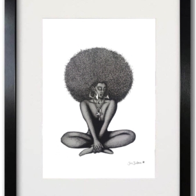 The Afrocentric Woman, A2/A3/A4 Print