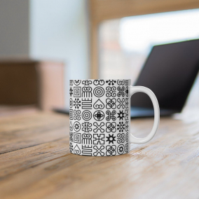 Ceramic Mug – Adinkra