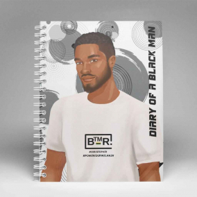 Diary of a Black Man Abstract Notebook – Father’s Day Gifts