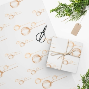 Luxury Gift Wrap – Copper Baubles