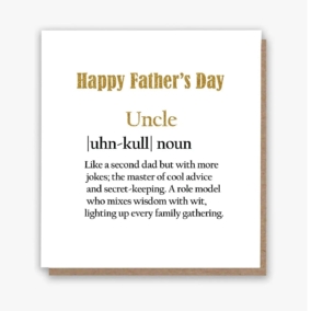 Happy Father’s Day Uncle Card