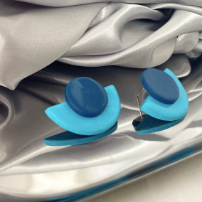 Sunshine Stud Earrings – Blue