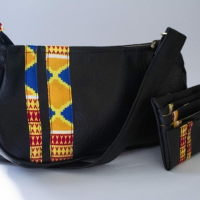 Handmade Shoulder Bag – African Print