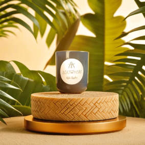 Kuba Raphia candle