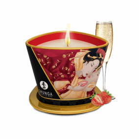 Shunga Massage Candle Romance (Strawberry Wine)