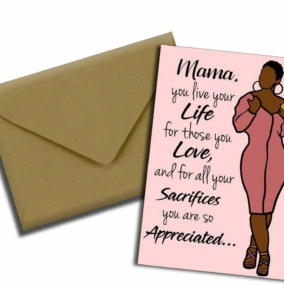 Mama You Live Your Life Greeting Card
