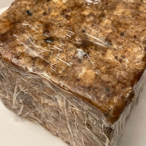 100% Raw African Black Soap Bars – Sea moss infused