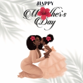 Happy Mother’s Day Card – Tropical Hibiscus