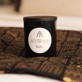 Bogolan Candle