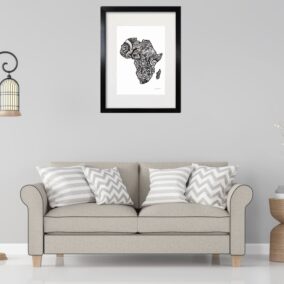 land of man on wall