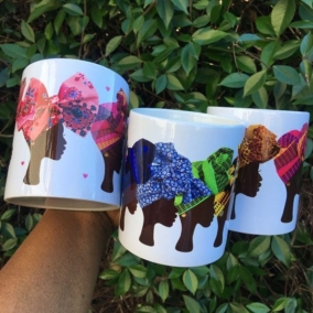 Headwrap Mugs – Assorted Designs and Colours