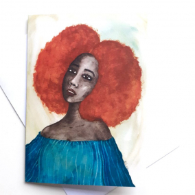 ‘New Dawn’ Black Woman’s Birthday Card | Any Occasion Cards
