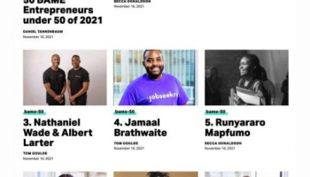 Wakuda Founders Named in Top 3 of BAME-50 by Techround