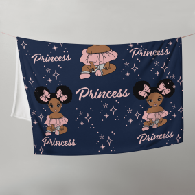 Personalised Princess Baby Blanket